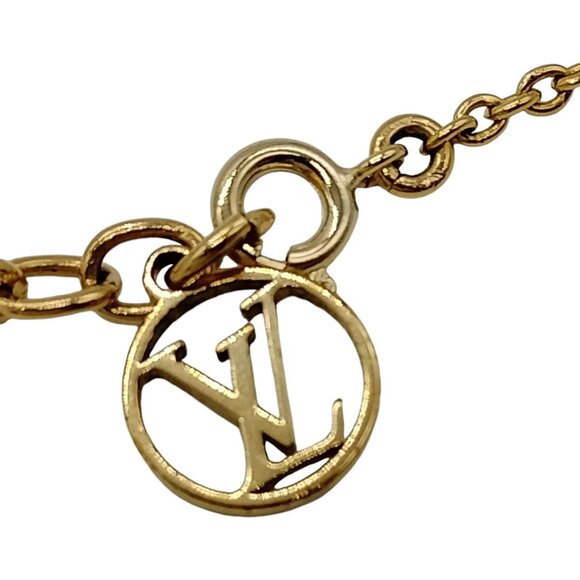 554322AT (S4) Louis Vuitton Necklace Gold Metal - Picture 4 of 9